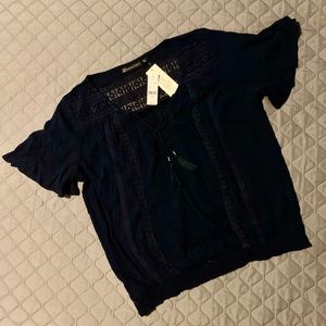 New York & Company Crochet Top